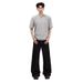 Simple Casual Short Sleeved T-shirt For Men In Spring And Summer, Loose Shoulder Men's T-shirt, Solid Color, Versatile,_viptrois.com