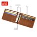Men’s Bags Simple Men's Dollar Clip Wallet New Pu Leather RFID Anti Theft Card Holder Business Men's Wallet Card Holder_viptrois.com