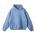 350GSM Fleece-Lined Hoodie – Unisex Oversized Pullover With Drop Shoulder (Winter Streetwear, Ribbed Hem)_viptrois.com