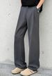 Men's Clothing Spring/Autumn Margiela Straight Leg Curved Flare Trousers For Men Versatile Commuter Trousers, Plus Size Casual Style Long Trousers_viptrois.com