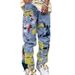 American Street Heavy Industry Embroidered Ripped Jeans For Men And Women 2023 New Brushed Long Pants_viptrois.com