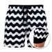Men's Clothing Beach Pants Sports Print Double Layer Shorts_viptrois.com