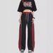 Loose Casual Pants for Men Trendy Versatile High Street Sweatpants Flowy Wide Leg Floor Length New Style_viptrois.com