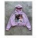 2025 Autumn Winter New Loose Hoodie Short Hooded Sweatshirt Printed Zipper Cardigan Jacket_viptrois.com