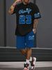 Men's Clothing Sports Leisure Printed Short Sleeve Printed Polyester T Shirt_viptrois.com