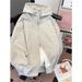 Autumn And Winter Retro Double Zipper Design Cardigan Hooded Sweatshirt Loose And Versatile Casual Jacket_viptrois.com