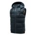 dual-control heating vest nine-zone charging smart heating vest men's hooded warm cotton jacket wholesale_viptrois.com
