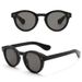 New Fashion Round Frame Sunglasses - High-End UV Protection & Sun Shield (Stylish Personality Glasses)_viptrois.com