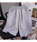 Men's Clothing Simple Casual Straight Pants Ice Silk Cool Quick Drying Pants Casual Sportswear Shorts_viptrois.com
