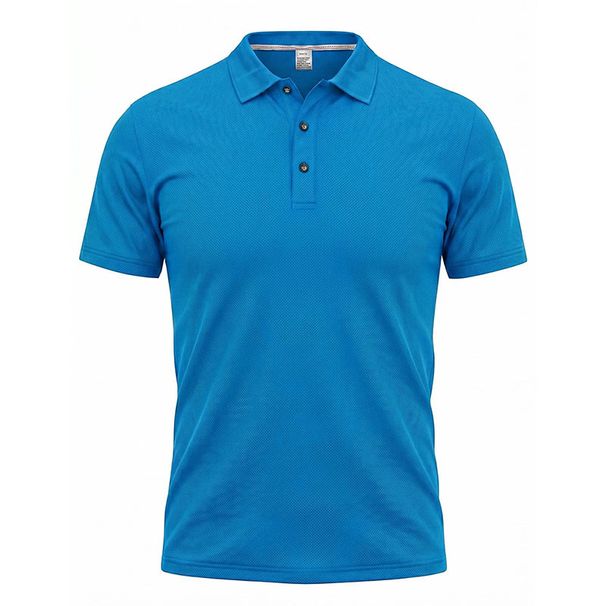 Men's Clothing Men's Quick Drying Breathable Multi Color Shirt Short Sleeved Style Plus Size Casual Collared Top_viptrois.com