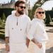 Cross-border Winter American Heavy-duty Velvet Men And Women Same Style Couple Loose Hooded Zipper Commuter Tank Casual Sweater_viptrois.com