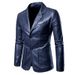 2025 Men's Leather Jacket Leather Suit Washed Leather Jacket Single-breasted Leather Jacket Youth Jacket_viptrois.com