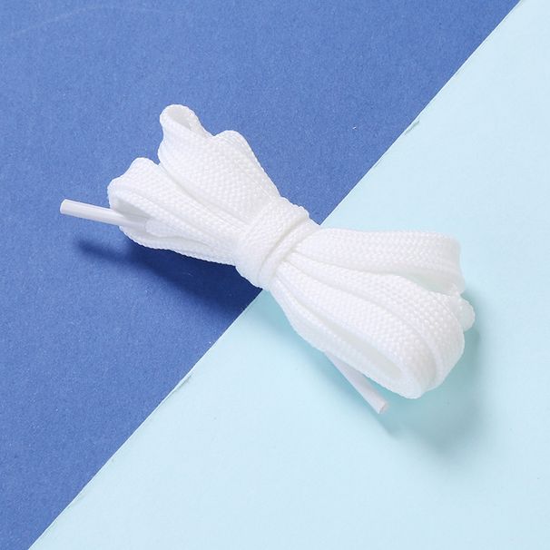 Double layer flat LACES polyester board shoes canvas shoes shoe LACES rope pair_viptrois.com