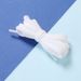 Shoe Accessories double layer shoelaces flat polyester shoelaces suitable for casual sports shoe laces small white shoe laces_viptrois.com