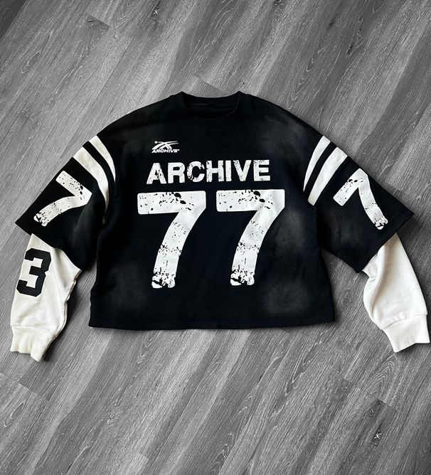 Men's Clothing Two Piece T Shirt Archive Digital Printing Long Sleeved Sweater Autumn Top Unisex_viptrois.com