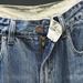 Men's Clothing Ripped Beggar Pants Men's High Street Retro Harem Nine Point Pants Spring And Summer Men's Loose Straight Trendy Jeans_viptrois.com