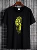 Horse Banner II T-Shirt Lord Riders Of Rohan The Eomer Riders Rings Flag Symbol Graphic Stylish Summer Designer Clothes Slightly Stretched Soft_viptrois.com