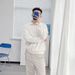 Men's Clothing Autumn New Style Half Zip Sweatshirt Men's American Retro Loose Casual Design Niche Top Solid Color Pullover_viptrois.com