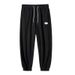Men's Clothing Waffle Trousers Men Summer Thin Breathable Drawstring Loose Casual Men's Large Size Trendy Brand All Match Drawstring Trousers_viptrois.com