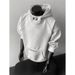 Hooded Men's Sweater Autumn New Ruffian Handsome High Street Trend Loose Versatile Pullover Casual Splicing Top Jacket_viptrois.com
