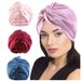 Popular double nightcap cross twist cap shower cap Beauty makeup headscarf hat_viptrois.com