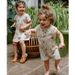 Ins Nordic Style Summer New 0 3 Years Old Baby Jumpsuit Pure Cotton Cute Fruit Print Crawling Clothes Short Crawling_viptrois.com