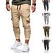 Men Casual Tracksuit Loose Sport Fit Jogging Joggers Sweat Cargo Pants Trousers Plus Size M-3XL_viptrois.com