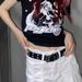 Subculture Decorative White Personality Belt Punk~ Jeans Y2K Versatile Millennium Trend Hot Girl_viptrois.com