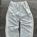 Men's Clothing Sports Pants Pure Cotton Heavy Loose Wide Leg Trousers Side Striped Sweatpants Drop Feel Straight Pants_viptrois.com
