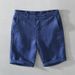 Men's Clothing Summer New Spot Beach Shorts Men's Linen Casual Straight Shorts_viptrois.com