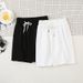 Men's Clothing Summer Beach Pants Men's Casual Running Sports Shorts Men 5 Points Straight Ins_viptrois.com