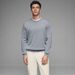 Men's Classic Crewneck Wool Blend Sweater – Premium Thick Knit For Winter (M-XXXL, Coffee/Black/Heather Grey/Cream)_viptrois.com