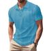 Men's Clothing Summer Simple Men's Golf Short Sleeved Breathable Polo Polo Shirt_viptrois.com