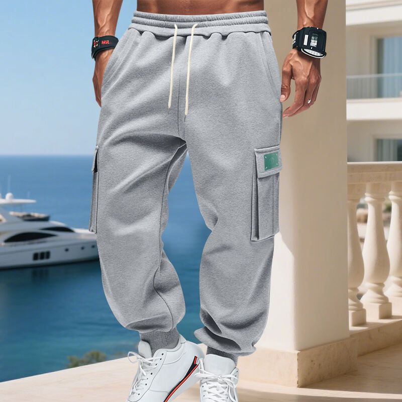 Tactical Cargo Joggers – Men's Fleece-Lined Workwear Pants With Multi-Pockets & Adjustable Cuffs (S-3XL)_viptrois.com