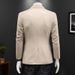 Man's clothing Men's casual suit large size slim-fit suit jacket Men's fashion handsome solid color small suit_viptrois.com