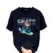 Men's Clothing Summer Heavyweight Pure Cotton Handsome Youth Short Sleeved T Shirt Street Loose Tops_viptrois.com