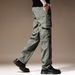 Men's Tactical Cargo Pants - Waterproof & Durable Workwear With Multi-Pockets | Straight Fit | Loose Comfort_viptrois.com