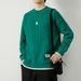 Men's Clothing Autumn And Winter New Loose Casual Half Turtleneck Long Sleeve Bottoming Shirt Men's All Match Knitted Sweater_viptrois.com