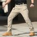 Men's Tactical Pants Archon X7 Loose Training Uniform Military Fan Overalls With Multi Pockets Spring Autumn Anti Scratch_viptrois.com