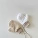 Children's gloves Winter ins warm interlocking baby Student halter baby gloves_viptrois.com