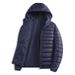 Men's Winter Warm Hooded Puffer Jacket - Windproof Waterproof Lightweight Quilted Coat For Outdoor Sports & Casual Wear_viptrois.com