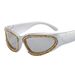 Sports Style Punk Sunglasses For Women Kardashian Style Diamond Sunglasses Cat Eye Sexy Cycling Goggles Outdoor_viptrois.com