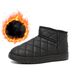 New snow boots for women plus velvet thick soled cotton shoes for women with warm boots_viptrois.com