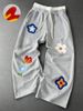 Men's Clothing Autumn And Winter Outdoor Sports Casual Pants For Men And Women, Slightly Wide Leg, 3D Digital Printing, Long Lasting Color_viptrois.com