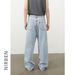 Men's Clothing Denim Spring New Lumberjack Pants Loose Jeans Men's Trendy Brand All Match Straight Wide Leg Pants_viptrois.com