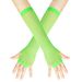 Coarse Mesh Fishing Net Elastic Sexy Long Punk Half Finger Nightclub Party Etiquette Gloves_viptrois.com