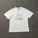 High Street Basic Letter L Print Short-Sleeve Loose Round-Neck Couple's Trendy T-Shirt_viptrois.com