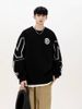 Spring And Autumn New Styles Of Long-sleeved T-shirts, Loose And Stylish Round-neck Top Hoodies For Teenagers_viptrois.com