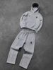 Trendy Streetwear Hoodie & Pants Set With Zip-Up Design - Stylish Unisex Casual Outfit For Teens & Young Adults_viptrois.com