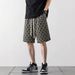 Men's Vintage Print Shorts - Summer Casual 5-Inch Inseam Athletic Shorts With Streetwear Design, Lightweight Quick-Dry Fabric_viptrois.com